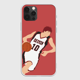 Чехол для iPhone 12 Pro Max с принтом Taiga Kagami , Силикон |  | Тематика изображения на принте: basket | basketball | kagami | kuroko | kuroko no basket | taiga | баскетбол | кагами | куроко | тайга