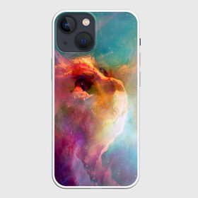 Чехол для iPhone 13 mini с принтом КОСМИЧЕСКИЙ КОТ ,  |  | cat | colors | galaxy | paints | space | star
nebula | абстракция | вселенная | галактика | звезда | звезды | космический | космический кот | кот | кошка | краски | планеты