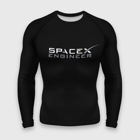 Мужской рашгард 3D с принтом SpaceX engineer ,  |  | Тематика изображения на принте: elon | mars | musk | spascex | астронавт | илон | инженер | космос | маск | ракета