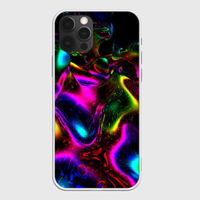 Чехол для iPhone 12 Pro Max с принтом В НЕОНЕ , Силикон |  | Тематика изображения на принте: abstract | abstraction | color | geometry | paitnt | psy | абстракция | геометрия | краски | неоновые | психоделика