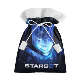 Подарочный 3D мешок с принтом Starset , 100% полиэстер | Размер: 29*39 см | Тематика изображения на принте: logo | rock | starset | лого | рок | старсет