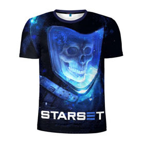 Мужская футболка 3D спортивная с принтом Starset , 100% полиэстер с улучшенными характеристиками | приталенный силуэт, круглая горловина, широкие плечи, сужается к линии бедра | Тематика изображения на принте: logo | rock | starset | лого | рок | старсет
