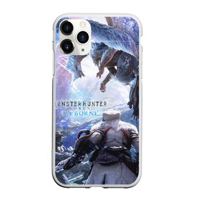 Чехол для iPhone 11 Pro Max матовый с принтом Monster Hunter World Iceborn , Силикон |  | hunter | iceborn | monster | world | айсборн | ворлд | монстр | хантер