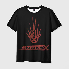Мужская футболка 3D с принтом Static-X , 100% полиэфир | прямой крой, круглый вырез горловины, длина до линии бедер | 2014 | metal | music | need for speed | nfs | only | r.i.p | rip | rock | static | static x | staticx | the | wayne static | x | метал | музыка | нфс | рок | статик | уэйн статик