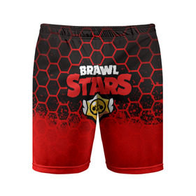 Мужские шорты 3D спортивные с принтом BRAWL STARS ,  |  | Тематика изображения на принте: android | brawl stars | games | mobile game | stars | игры | мобильные игры