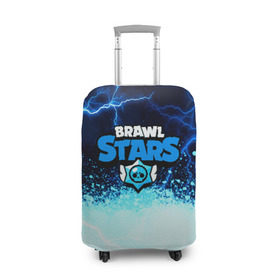 Чехол для чемодана 3D с принтом BRAWL STARS , 86% полиэфир, 14% спандекс | двустороннее нанесение принта, прорези для ручек и колес | android | brawl stars | games | mobile game | stars | игры | мобильные игры