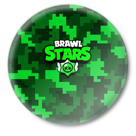 Значок с принтом BRAWL STARS  ,  металл | круглая форма, металлическая застежка в виде булавки | android | brawl stars | games | mobile game | stars | игры | мобильные игры