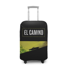 Чехол для чемодана 3D с принтом EL CAMINO , 86% полиэфир, 14% спандекс | двустороннее нанесение принта, прорези для ручек и колес | bad | breaking | camino | chevrolet | el camino | elcamino | heisenberg | movie | netflix | walter | white | брейкинг | бэд | во все | камино | нетфликс | тяжкие | уайт | уолтер | шевроле | эль