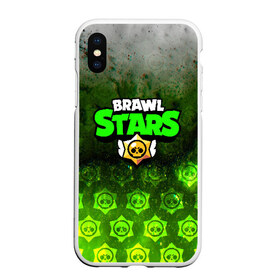 Чехол для iPhone XS Max матовый с принтом BRAWL STARS , Силикон | Область печати: задняя сторона чехла, без боковых панелей | brawl stars | bull | colt | leon | stars | берли | бо | брок | ворон | джесси | динамайк | дэррил | кольт | леон | мортис | нита | пайпер | пенни | поко | пэм | рикошет | спайк | тара | фрэнк | шелли | эль примо