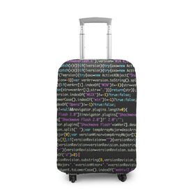 Чехол для чемодана 3D с принтом PHP CODE , 86% полиэфир, 14% спандекс | двустороннее нанесение принта, прорези для ручек и колес | hugo weaving | pc | the matrix | код | компьютеры | матрица | матрица 4 | программист | программный код | цифры