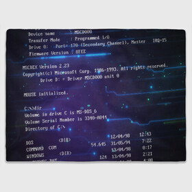 Плед 3D с принтом BIOS CODE , 100% полиэстер | закругленные углы, все края обработаны. Ткань не мнется и не растягивается | hugo weaving | pc | the matrix | код | компьютеры | матрица | матрица 4 | программист | программный код | цифры