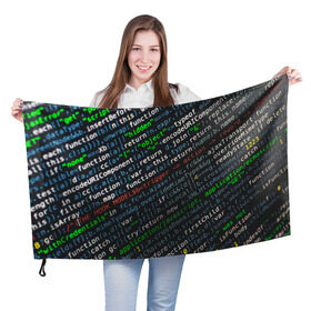 Флаг 3D с принтом ПРОГРАММИРОВАНИЕ КОДА , 100% полиэстер | плотность ткани — 95 г/м2, размер — 67 х 109 см. Принт наносится с одной стороны | hugo weaving | pc | the matrix | код | компьютеры | матрица | матрица 4 | программист | программный код | цифры