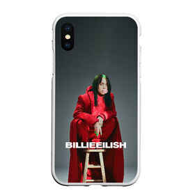 Чехол для iPhone XS Max матовый с принтом Billie Eilish , Силикон | Область печати: задняя сторона чехла, без боковых панелей | at | billie | don’t | eilish | electronic | eyes | me | music | ocean | pirate | smile | synthpop | usa | айлиш | билли | музыка | пайрэт | синти поп | сша | электронная | электропоп