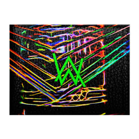Обложка для студенческого билета с принтом ALAN WALKER DJ , натуральная кожа | Размер: 11*8 см; Печать на всей внешней стороне | alan walker | aw | electro | electro music | music | алан уокер | музыка | музыкант | электро | электронная музыка