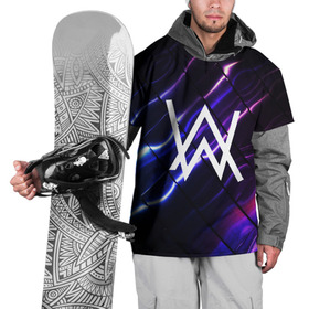 Накидка на куртку 3D с принтом ALAN WALKER , 100% полиэстер |  | Тематика изображения на принте: alan walker | aw | electro | electro music | music | алан уокер | музыка | музыкант | электро | электронная музыка