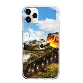 Чехол для iPhone 11 Pro матовый с принтом ТАНКИ , Силикон |  | game | tank | war | боевой танк | война | выстрел | дым | игра | искры | огонь | пламя | танк | танкист | техника