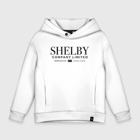 Детское худи Oversize хлопок с принтом Shelby company limited , френч-терри — 70% хлопок, 30% полиэстер. Мягкий теплый начес внутри —100% хлопок | боковые карманы, эластичные манжеты и нижняя кромка, капюшон на магнитной кнопке | gin | peaky blinders | shelby | the garrison | альфи соломонс | артур | банда | братья | гаррисон | грейс берджесс | джин | джон | криминал | мафия | острые козырьки | сериал | томас | финн | шелби