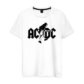 Мужская футболка хлопок с принтом AC/DC , 100% хлопок | прямой крой, круглый вырез горловины, длина до линии бедер, слегка спущенное плечо. | Тематика изображения на принте: ac dc | acdc | acdc ас дс | австралийская | ангус янг | асдс | блюз | группа | крис слэйд | метал | молния | музыка | певцы | рок | рок н ролл | стиви янг | хард | хардрок | эксл роуз