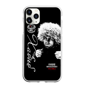 Чехол для iPhone 11 Pro матовый с принтом Хабиб Нурмагомедов , Силикон |  | khabib nurmagomedov | mma | the eagle | боец | бои без правил | микс файт | мма | орёл | хабиб | хабиб нурмагомедов