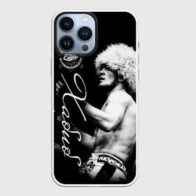 Чехол для iPhone 13 Pro Max с принтом Хабиб Нурмагомедов ,  |  | khabib nurmagomedov | mma | the eagle | боец | бои без правил | микс файт | мма | орёл | хабиб | хабиб нурмагомедов