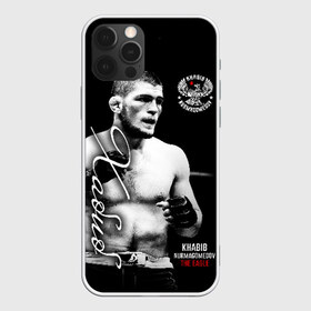 Чехол для iPhone 12 Pro Max с принтом Хабиб Нурмагомедов , Силикон |  | khabib nurmagomedov | mma | the eagle | боец | бои без правил | микс файт | мма | орёл | хабиб | хабиб нурмагомедов