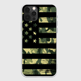 Чехол для iPhone 12 Pro Max с принтом American Flag Camo , Силикон |  | eagle | states | united | usa | армейские | армия | камуфляж | орел | служба | снайпер | соединенных | солдат | сша | форма | штатов