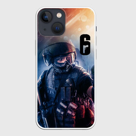 Чехол для iPhone 13 mini с принтом Tom Clancy’s Rainbow Six ,  |  | fuze | rainbow | rainbow six | tom clancy | tom clancy’s rainbow six | радуга | рэинбоусикс | щитовик