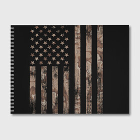 Альбом для рисования с принтом American Flag Camo , 100% бумага
 | матовая бумага, плотность 200 мг. | eagle | states | united | usa | армейские | армия | камуфляж | орел | служба | снайпер | соединенных | солдат | сша | форма | штатов