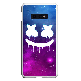 Чехол для Samsung S10E с принтом MARSHMELLO MELT SPACE , Силикон | Область печати: задняя сторона чехла, без боковых панелей | america | dj | marshmello | usa | америка | маршмелло