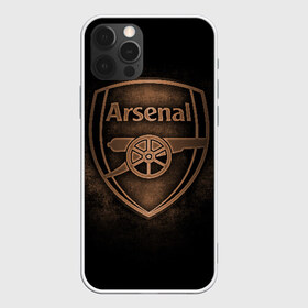 Чехол для iPhone 12 Pro Max с принтом Arsenal , Силикон |  | arsenal | arsenal fc | the gunners | английский клуб | арсенал | лондон | лондонский арсенал | премьер лига | футбол | футболист | футбольный клуб