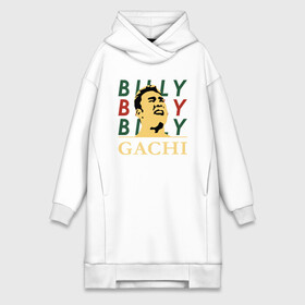 Платье-худи хлопок с принтом BIlly GACHI ,  |  | aniki | art | billy | billy herrington | gachi | gachimuchi | van | аники | арт | вэн | гачи | гачибасс | гачимучи