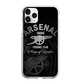 Чехол для iPhone 11 Pro матовый с принтом Arsenal , Силикон |  | arsenal | arsenal fc | the gunners | английский клуб | арсенал | лондон | лондонский арсенал | премьер лига | футбол | футболист | футбольный клуб