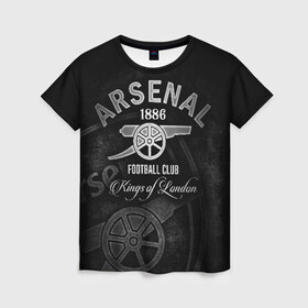Женская футболка 3D с принтом Arsenal , 100% полиэфир ( синтетическое хлопкоподобное полотно) | прямой крой, круглый вырез горловины, длина до линии бедер | arsenal | arsenal fc | the gunners | английский клуб | арсенал | лондон | лондонский арсенал | премьер лига | футбол | футболист | футбольный клуб