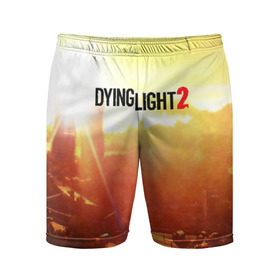 Мужские шорты 3D спортивные с принтом DYING LIGHT 2 ,  |  | Тематика изображения на принте: 