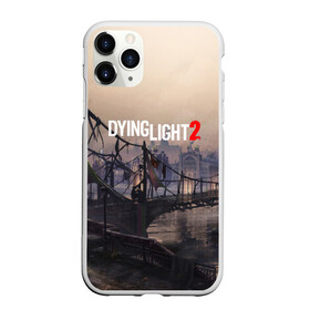 Чехол для iPhone 11 Pro матовый с принтом DYING LIGHT 2 , Силикон |  | dying light | dying light 2 | dying light the following | dying light: the following | horror | survivor | зомби | игры | умирающий свет