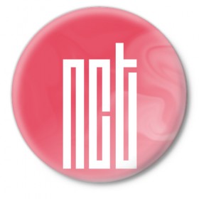 Значок с принтом NCT ,  металл | круглая форма, металлическая застежка в виде булавки | Тематика изображения на принте: k pop | k pop группы | music | nct | nct 127 | nct boom | nct dream | neo culture technology | кей поп | логотип | музыка