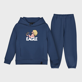 Детский костюм хлопок Oversize с принтом Eagle ,  |  | 28 | champion | champions | dagestan | eagle | eagls | habib | khabib | mma | nurmagomedov | russia | ufc | борьба | дагестан | мма | нурмагомедов | орел | россия | хабиб | чемпион | юфс