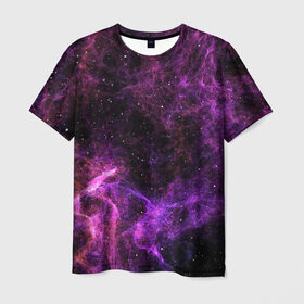 Мужская футболка 3D с принтом Темная Материя , 100% полиэфир | прямой крой, круглый вырез горловины, длина до линии бедер | вселенная | звезды | космос | темная материя | темнота