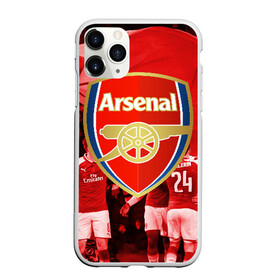 Чехол для iPhone 11 Pro матовый с принтом Arsenal , Силикон |  | arsenal | arsenal fc | the gunners | английский клуб | арсенал | лондон | лондонский арсенал | премьер лига | футбол | футболист | футбольный клуб