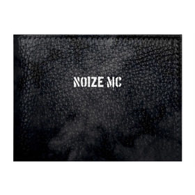 Обложка для студенческого билета с принтом NOIZE MC , натуральная кожа | Размер: 11*8 см; Печать на всей внешней стороне | noize mc