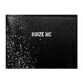 Обложка для студенческого билета с принтом NOIZE MC , натуральная кожа | Размер: 11*8 см; Печать на всей внешней стороне | noize mc
