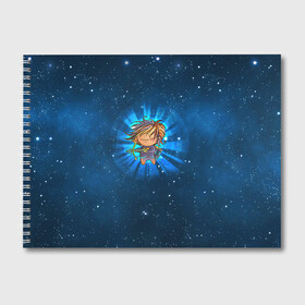Альбом для рисования с принтом Стрелец , 100% бумага
 | матовая бумага, плотность 200 мг. | вселенная | гороскоп | знаки зодиака | зодиак | космос | медитация | планеты