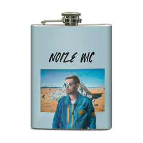 Фляга с принтом Noize MC , металлический корпус | емкость 0,22 л, размер 125 х 94 мм. Виниловая наклейка запечатывается полностью | music | noize | noize mc | rap | все как у людей | музыка | музыкант | надпись | нойз | нойз мс | рэп