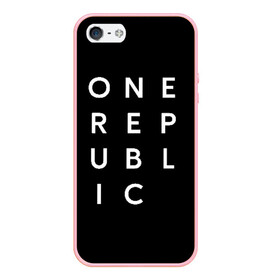 Чехол для iPhone 5/5S матовый с принтом One Republic (+спина) , Силикон | Область печати: задняя сторона чехла, без боковых панелей | one republic | уан репаблик