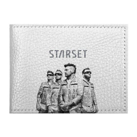 Обложка для студенческого билета с принтом Starset Band , натуральная кожа | Размер: 11*8 см; Печать на всей внешней стороне | logo | rock | starset | лого | рок | старсет