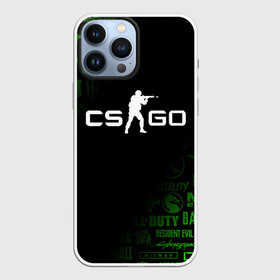 Чехол для iPhone 13 Pro Max с принтом CS GO ,  |  | borderlands | call of duty | counter strike | cs go | dark souls | devil may cry | dmc | dota | dota2 | face | fallout | far cry | stalker | tes | the elder scrolls | the last of us | the witcher | warframe | watch dogs | ведьмак | дота | до