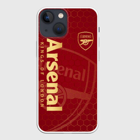 Чехол для iPhone 13 mini с принтом Арсенал ,  |  | arsenal | arsenal fc | the gunners | английский клуб | арсенал | лондон | лондонский арсенал | премьер лига | футбол | футболист | футбольный клуб
