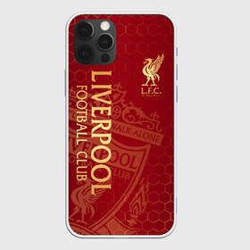 Чехол для iPhone 12 Pro Max с принтом Ливерпуль , Силикон |  | liverpool | liverpool fc | ynwa | you never walk alone | ливерпуль | фан ливерпуля | фанатская | футбол | футболист | футбольный клуб | энфильд