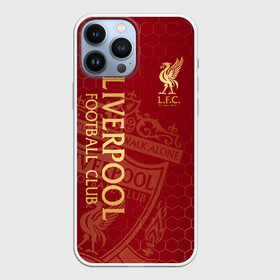 Чехол для iPhone 13 Pro Max с принтом Ливерпуль ,  |  | liverpool | liverpool fc | ynwa | you never walk alone | ливерпуль | фан ливерпуля | фанатская | футбол | футболист | футбольный клуб | энфильд