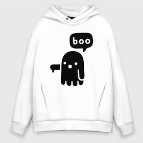 Мужское худи Oversize хлопок с принтом Boo , френч-терри — 70% хлопок, 30% полиэстер. Мягкий теплый начес внутри —100% хлопок | боковые карманы, эластичные манжеты и нижняя кромка, капюшон на магнитной кнопке | 19 | 2019 | boo | ghost | halloween | бу | ведьма | зло | картинка | нечисть | приведение | призрак | прикольная | тыква | тьма | ужас | хелловин | хеллоувин | хэллоуин